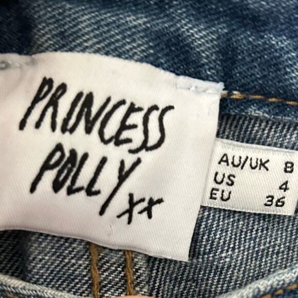 Princess Polly Sarah High Rise denim jeans womens size 4 - Picture 6 of 11
